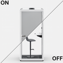 PrivacyPod S Pod 1-Person Office Phone Booth