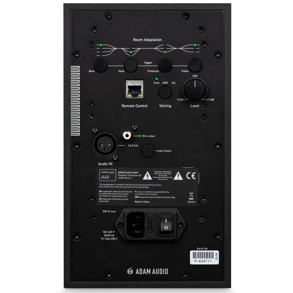 Adam Audio A4V 4" 130W Studio Monitor