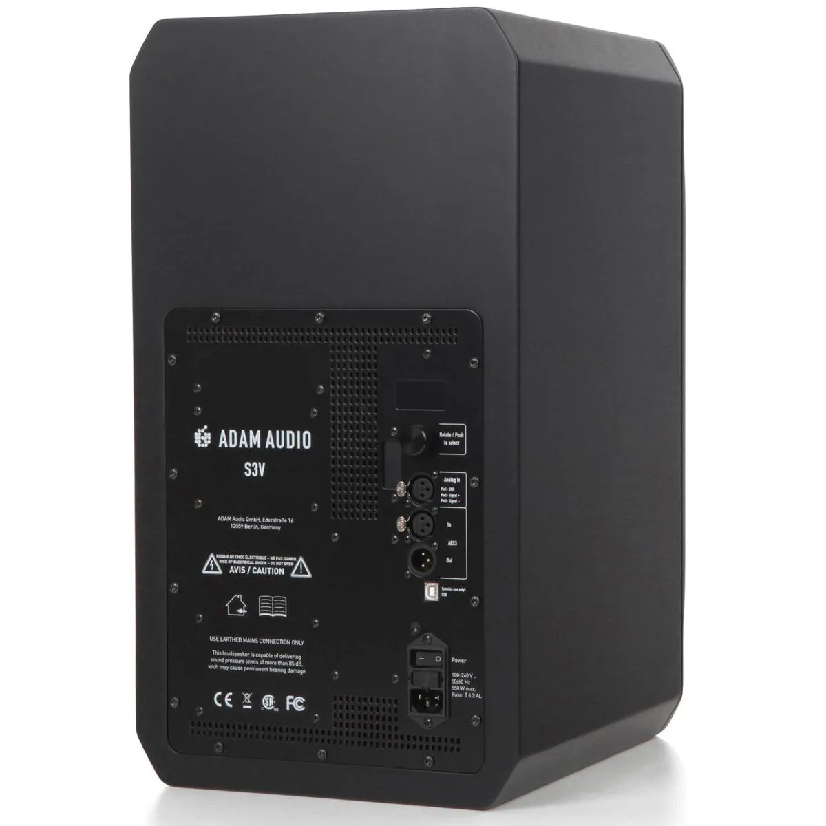 Adam Audio S3V 3-Way Studio Monitor 9" Woofer