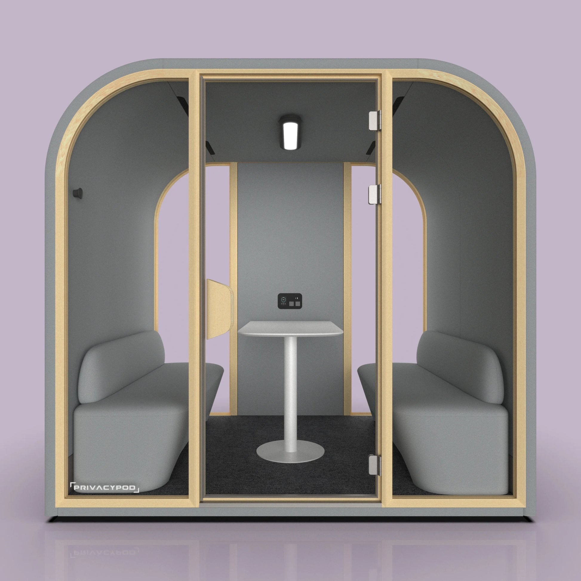 PrivacyPod Arc L Pod 4 Person Meeting Pod