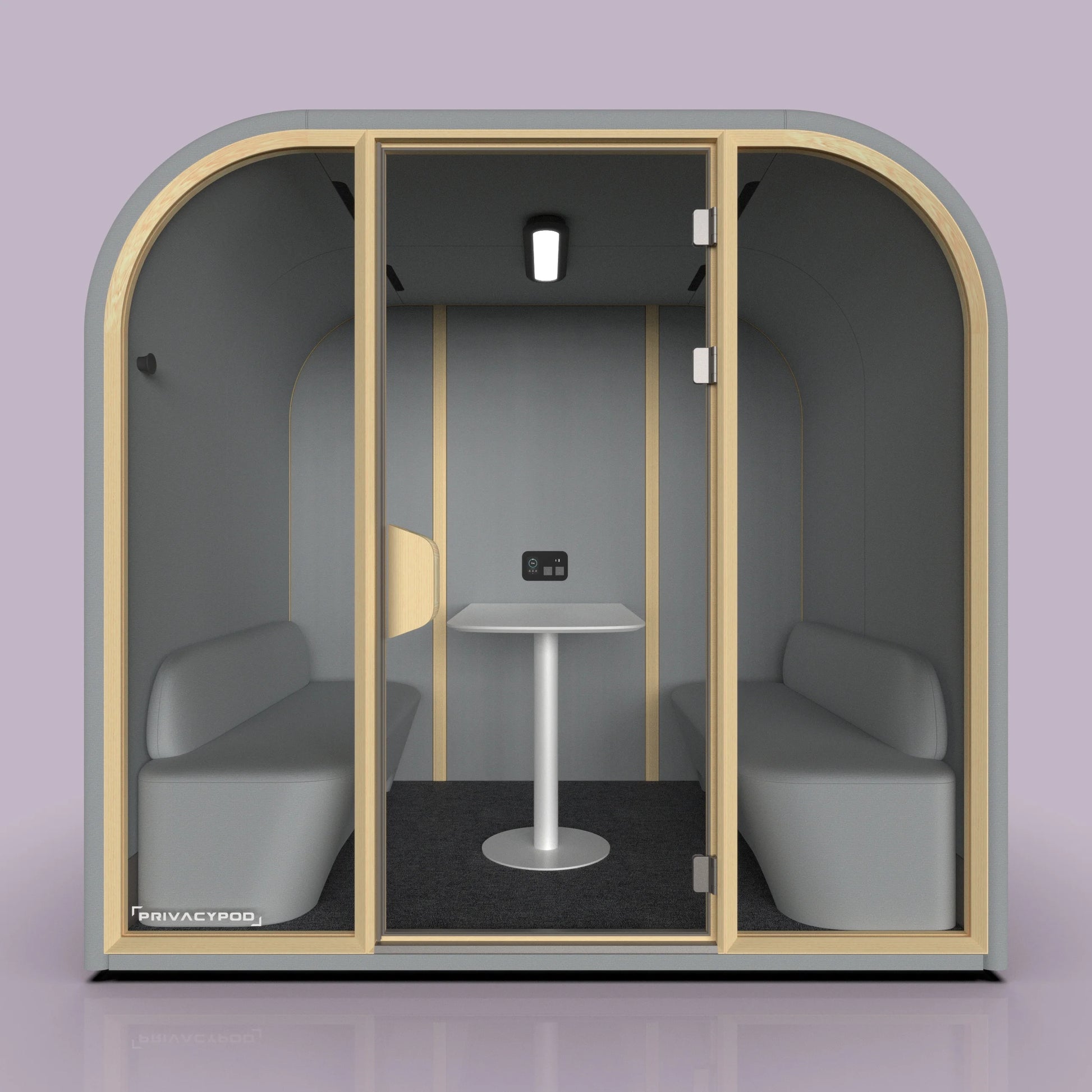 PrivacyPod Arc L Pod 4 Person Meeting Pod