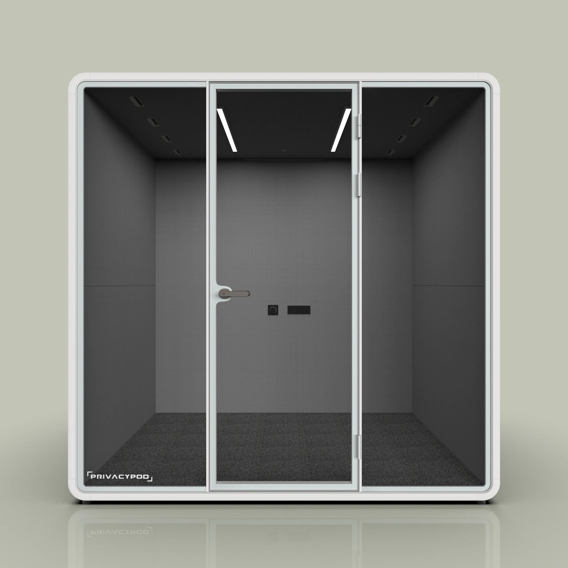 PrivacyPod L Pod 4 Person Soundproof Meeting Room