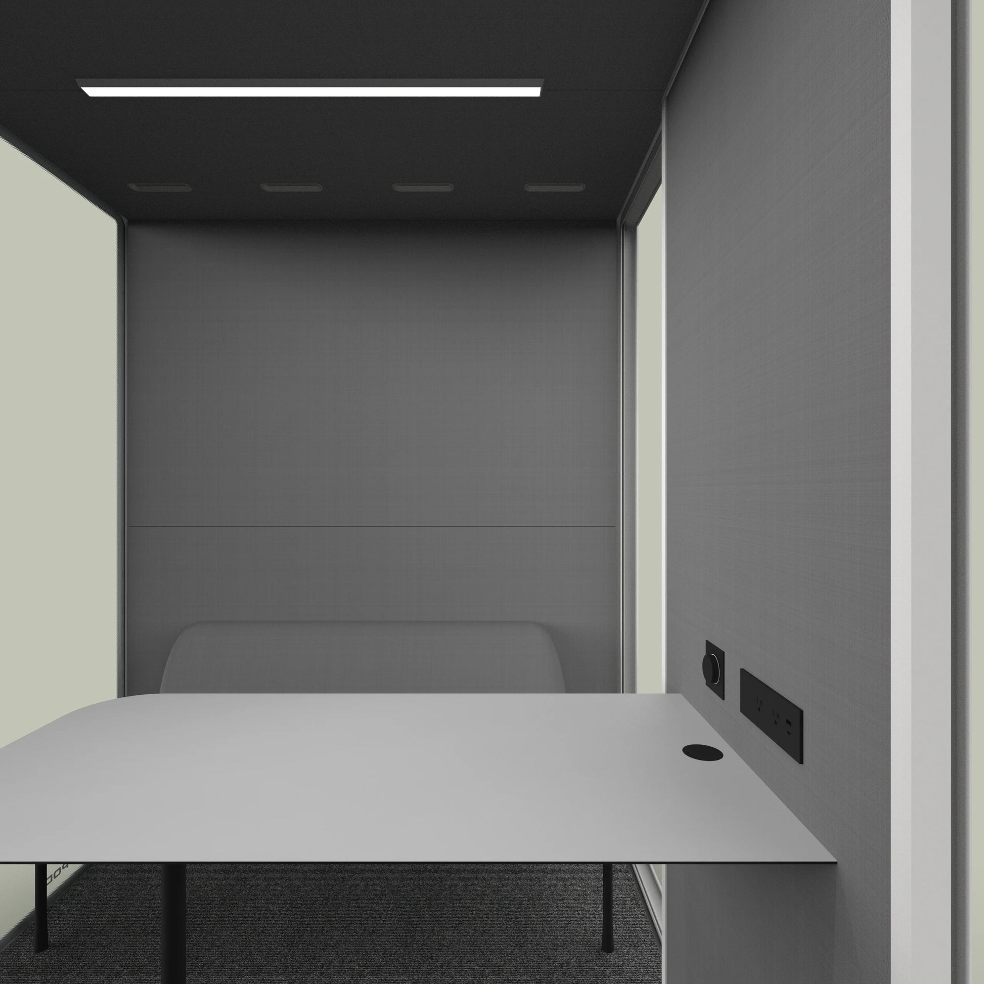 PrivacyPod L Pod 4 Person Soundproof Meeting Room