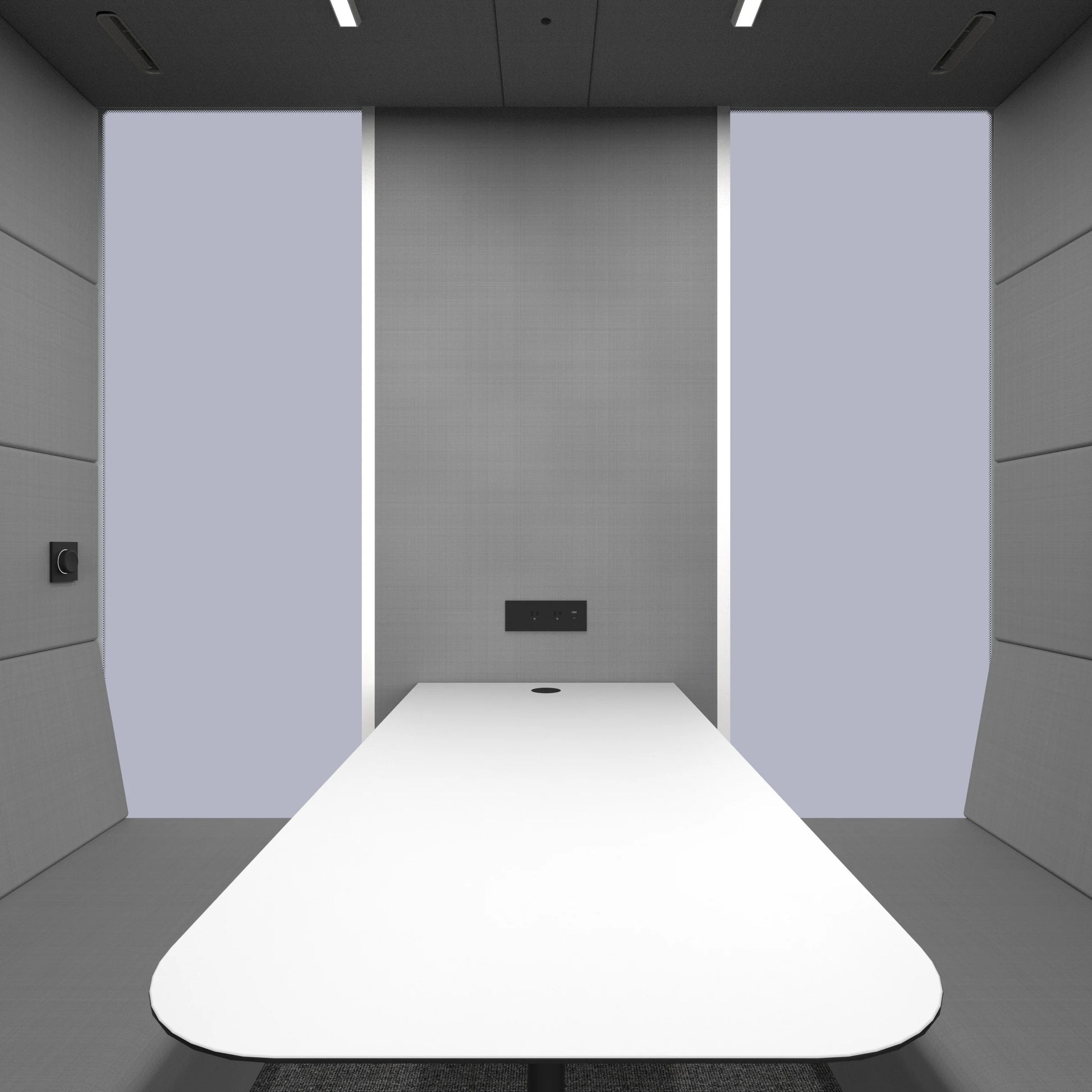 PrivacyPod L Pod Plus 4 Person Enhanced Meeting Pod