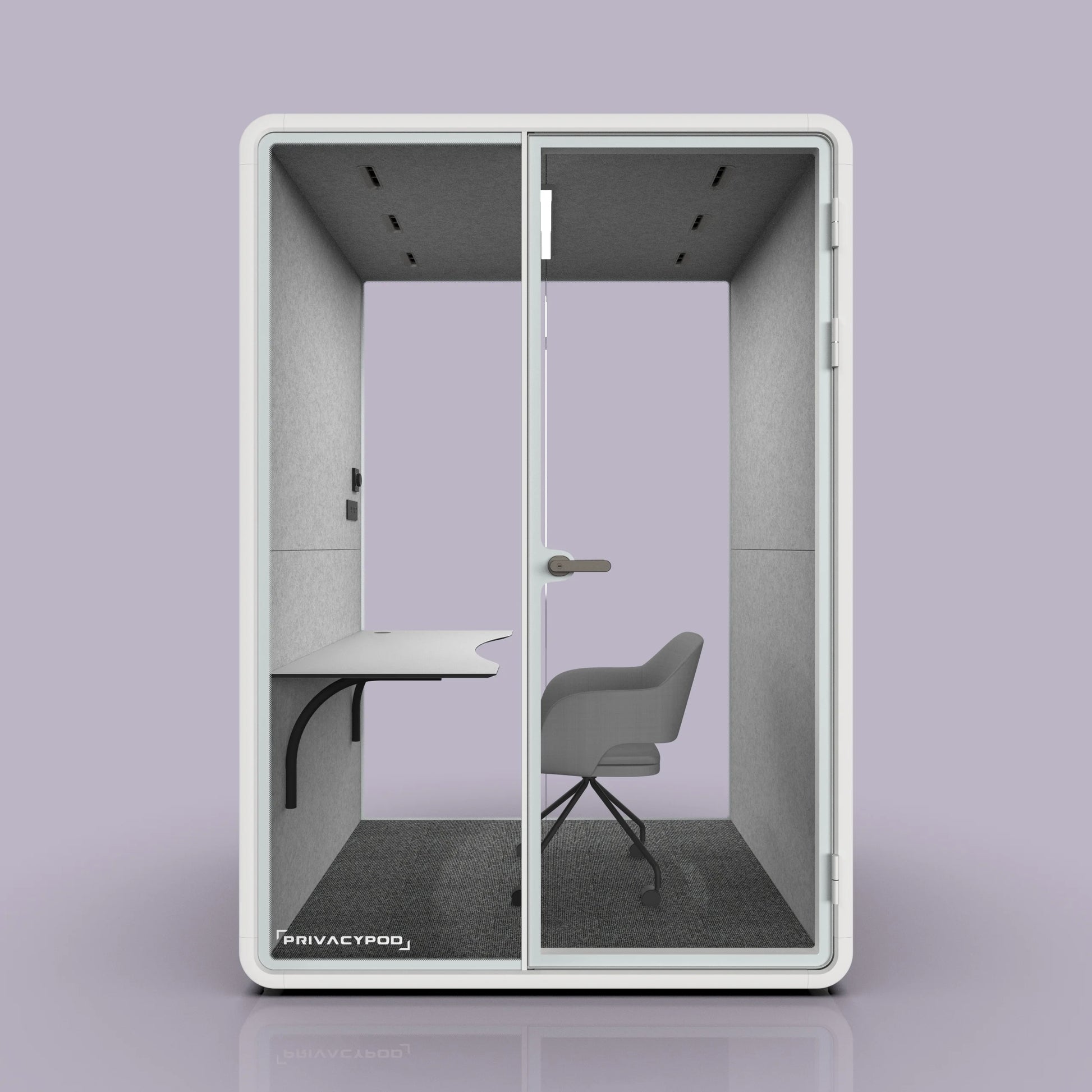 PrivacyPod M Pod 2 Person Soundproof Zoom Room