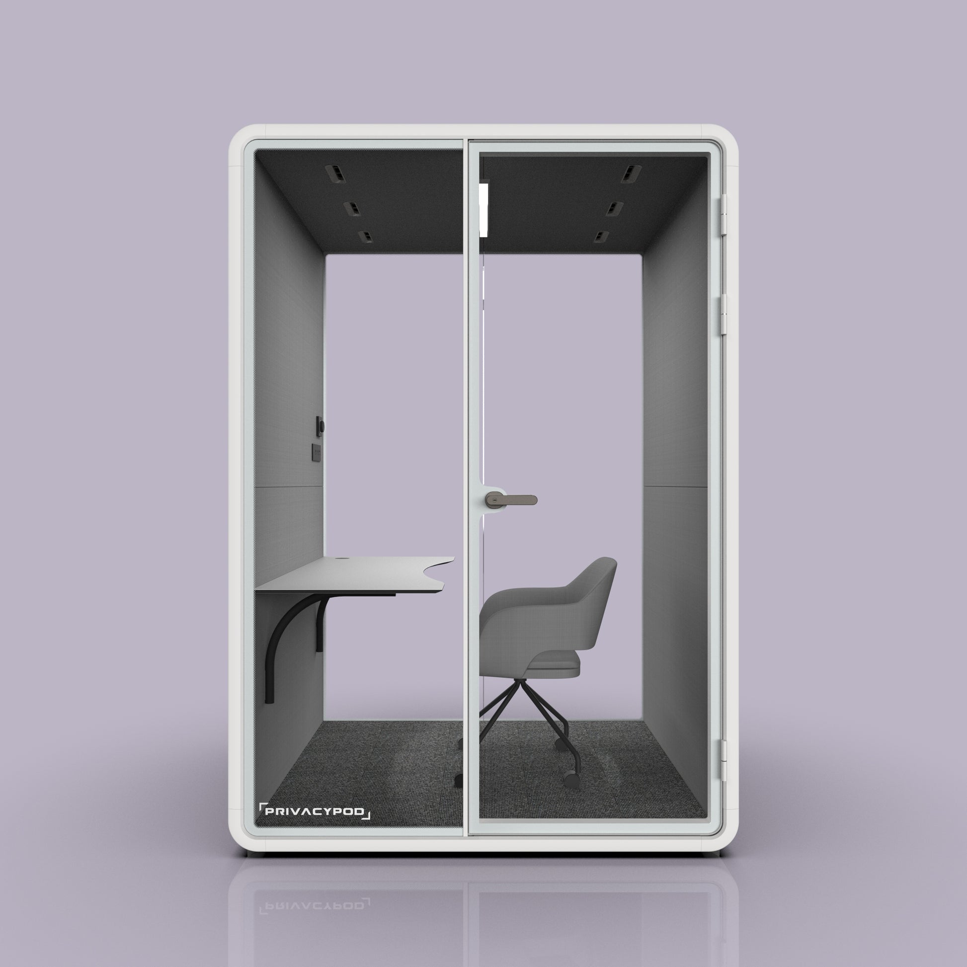 PrivacyPod M Pod 2 Person Soundproof Zoom Room