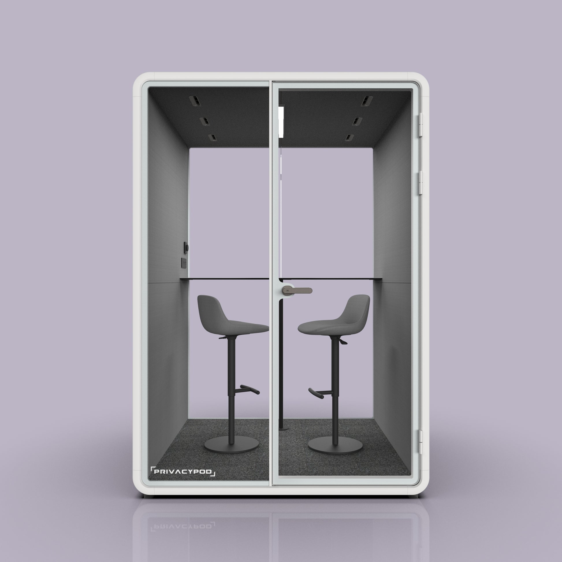 PrivacyPod M Pod 2 Person Soundproof Zoom Room