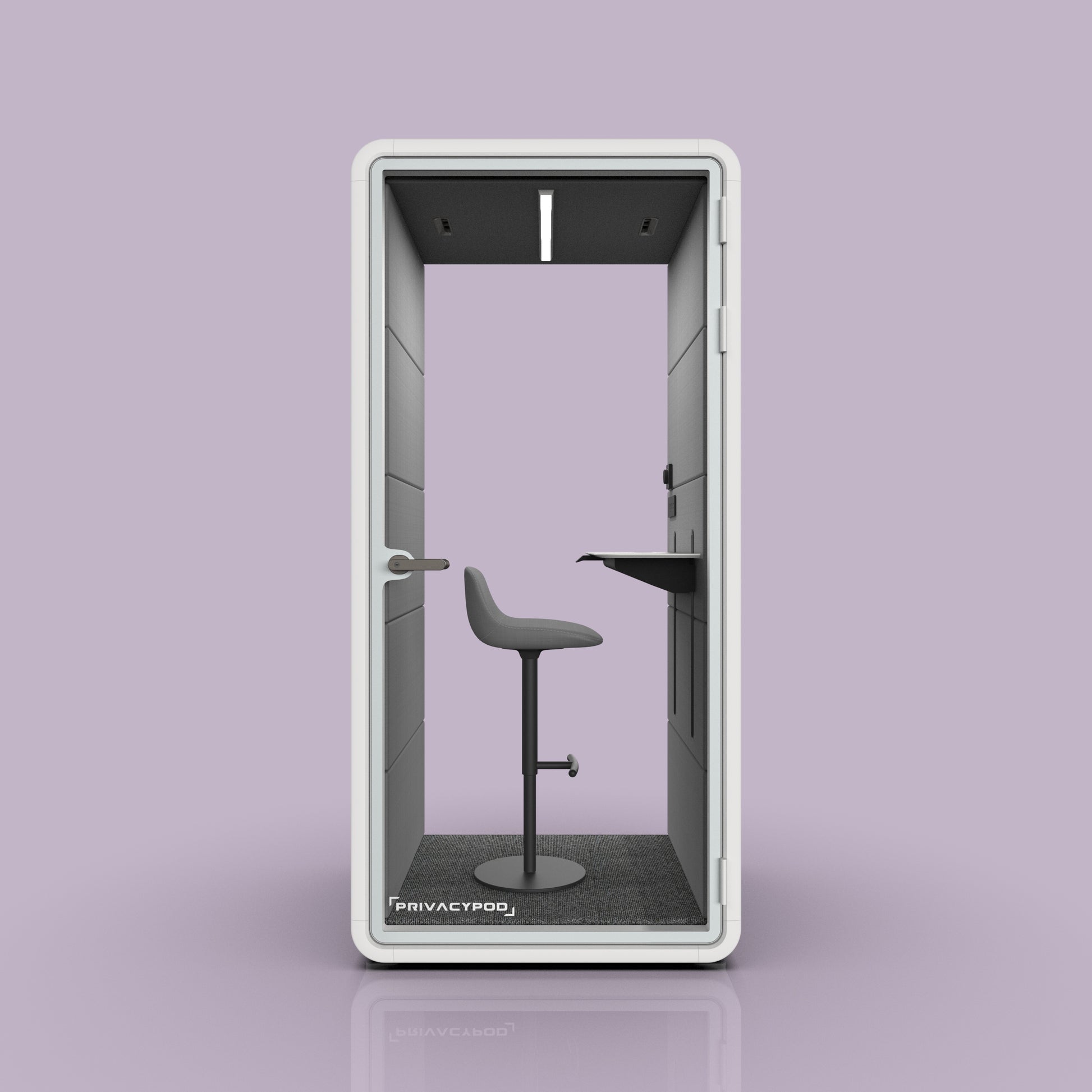 PrivacyPod S Pod Plus 1 Person Upgraded Phone Booth