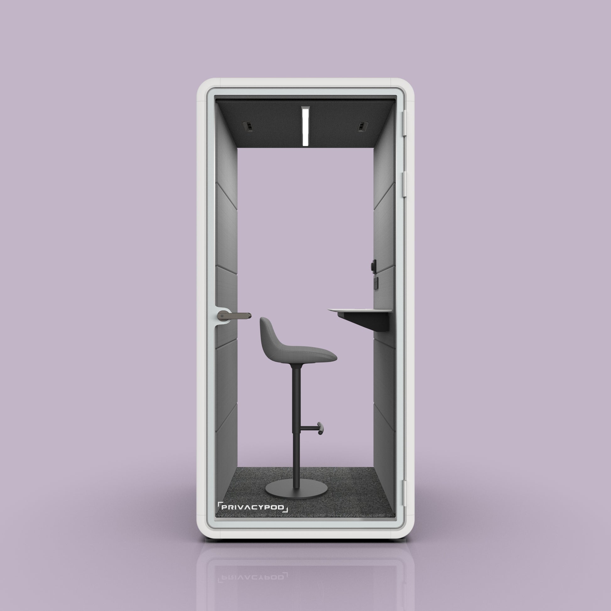 PrivacyPod S Pod Plus 1 Person Upgraded Phone Booth