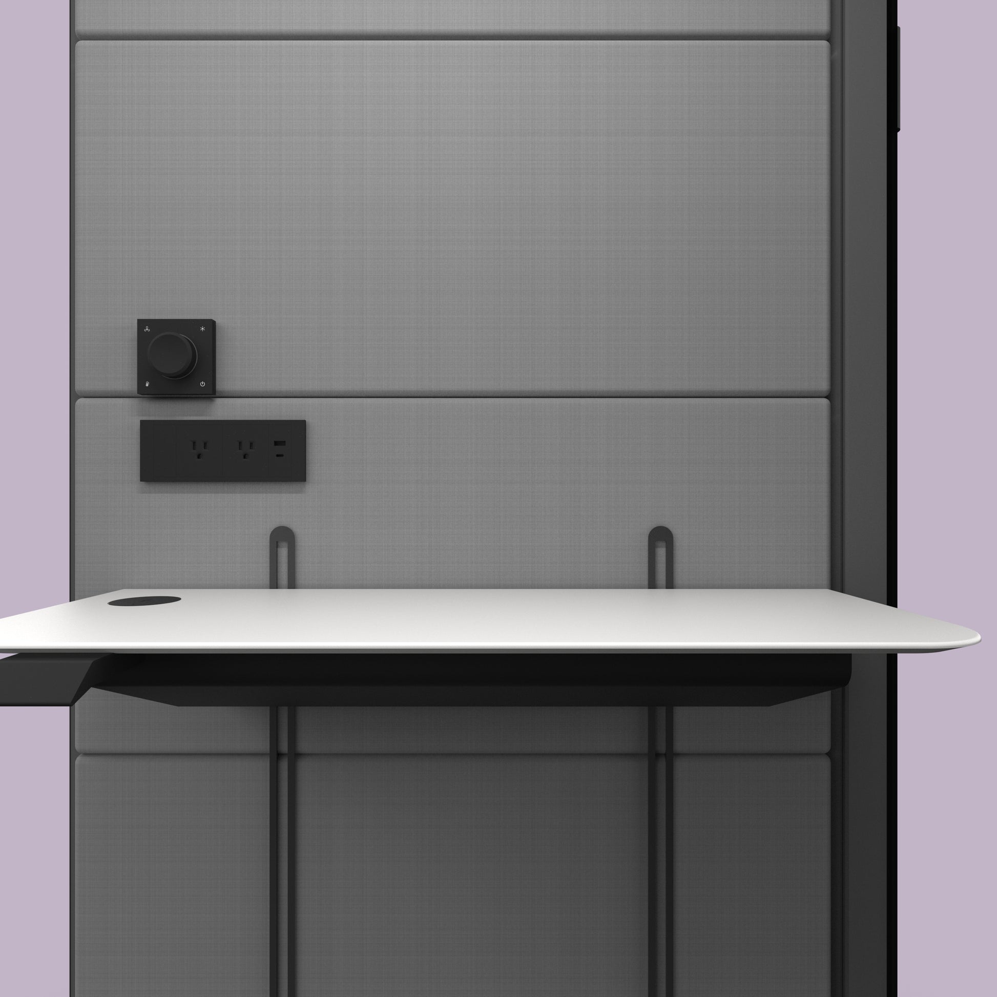 PrivacyPod S Pod Plus 1 Person Upgraded Phone Booth