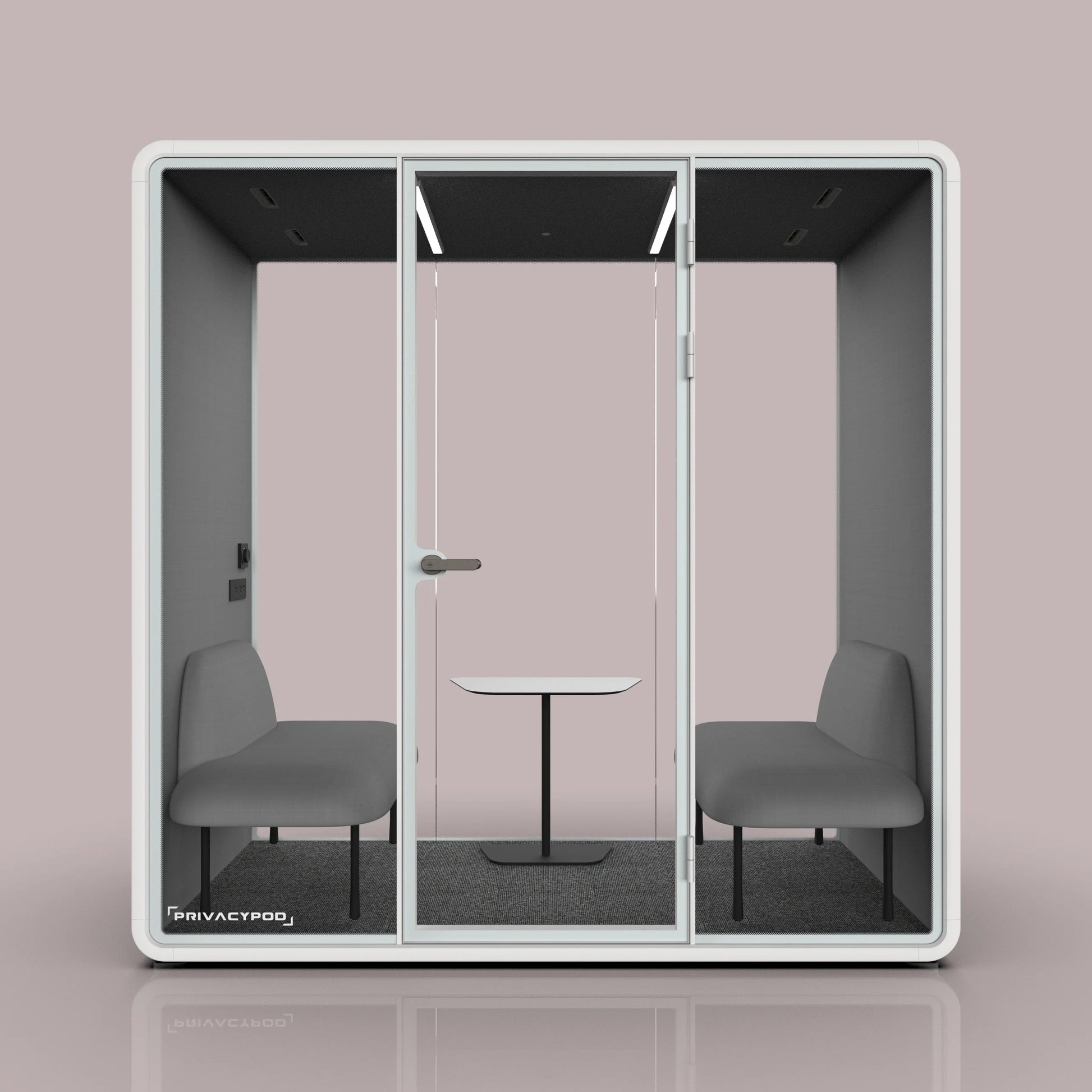 PrivacyPod SL Pod 2 Person Soundproof Meeting Pod