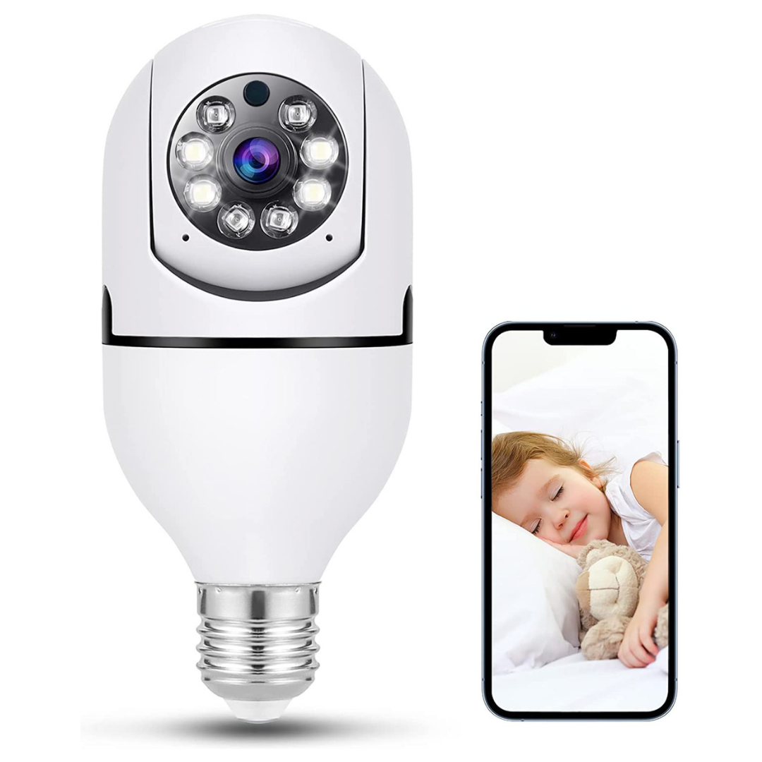 EyeSeeker™ WiFi Bulb Security Camera